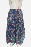 Bohemian Print Flowy Skirt