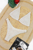 Crochet Bikini Set with Skirt Cover-Up