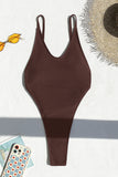 Sleek One-Piece Swimsuit