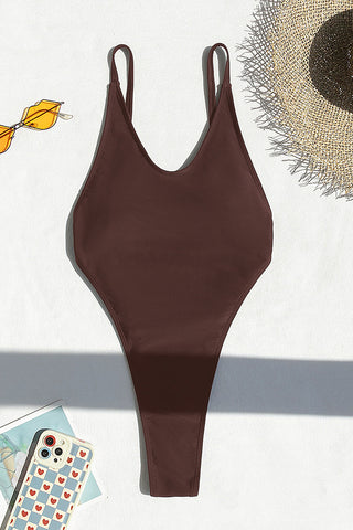 Sleek One-Piece Swimsuit