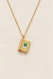 Mini Book Pendant Necklace