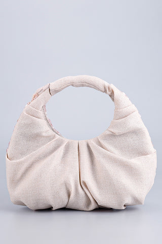 Elegant Sequin Embellished Bag Handle