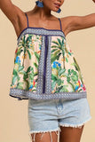 Flowy Printed Camisole Top