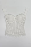 Lace Trim Tank Top