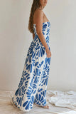 Strapless Maxi Vacation Dress