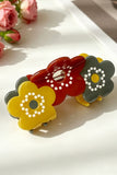 Floral Claw Hair Clip