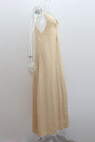Sleeveless Maxi Dress with Keyhole Detail