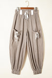 Relaxed Fit Cargo Casual Pants
