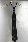 Embellished Fringe Statement Tie