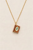 Mini Book Pendant Necklace