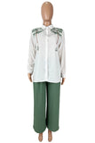 Floral Shirt and Pants Set