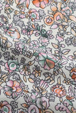 Floral Print Casual Dress with Tassels