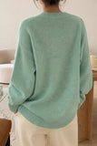 Fuzzy Star Graphic Crew Neck Sweater