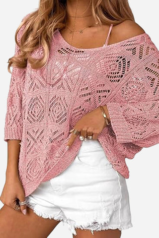 Stylish Crochet Knit Top