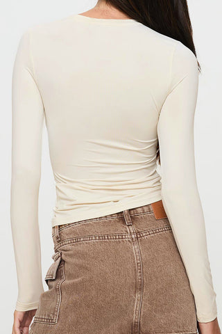 Long Sleeve Fitted T-Shirt