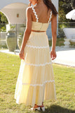 Scalloped Edge Skirt Set