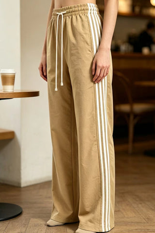 Casual Track Stripe Pants