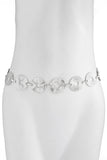 Elegant Metal Accent Waist Belt