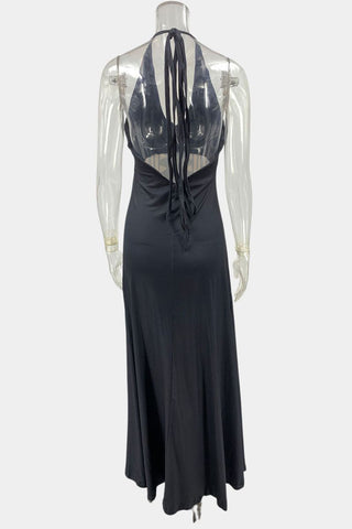 Geometric Pattern Casual Maxi Dress