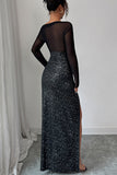 Elegant Off-Shoulder Evening Gown