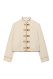 Toggle Button Cropped Shacket