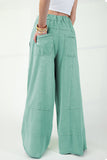 Patch Pocket Wide-Leg Pants