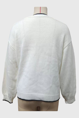 Lobster Knit Crew Neck Sweater