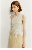 One-Shoulder Draped Top