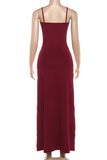 Elegant Spaghetti Strap Evening Dress