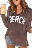 Casual Beach Knit Top