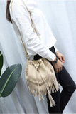 Fringe Bucket Bag Accessory