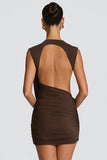 Draped Design Casual Dress