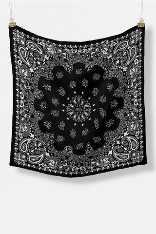 Paisley Print Neck Scarf