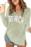 Casual Beach Knit Top