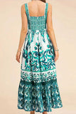 V-Neck Bohemian Maxi Dress