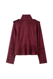 Double-Breasted Military Jacket