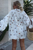 Ocean-Inspired Print Shorts Set