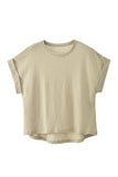 Relaxed Fit Crew Neck T-Shirt