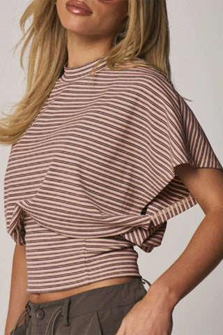 Striped Short-Sleeve T-Shirt