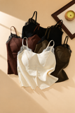 Lace Trim Sweetheart Neck Camisole