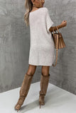 V-Neck Short Sleeve Knit Sweater