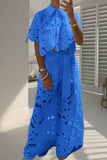 Floral Lace Pants Set