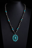 Turquoise Pendant Layered Necklace