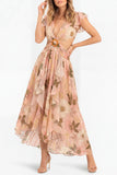 Flowy Cutout Midi Dress