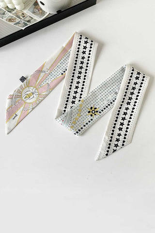 Tarot Patterned Printed Scarf