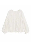 Ruffle Puff Sleeve Blouse