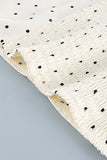Lace-Trim Polka Dot Tank