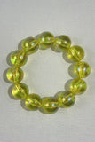 Iridescent Bead and Translucent Resin Bangle