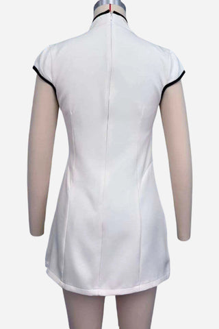 Modern Keyhole Cheongsam Dress