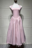 Elegant Halter Neck Evening Dress